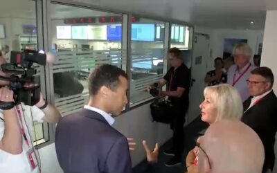 Digitalministerin besucht ESA und Fraport