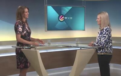 Zu Gast im Studio – die hessische Grünen-Vorsitzende Kathrin Anders