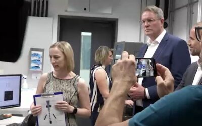 Ministerpräsident Schweitzer besucht Biotechnologie-Standorte