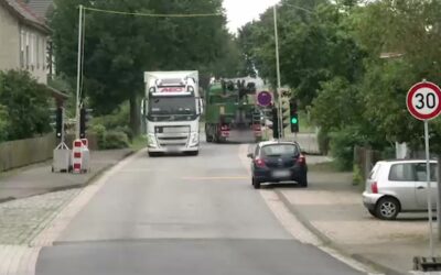 Ärger über LKW-Lärm in Haldorf