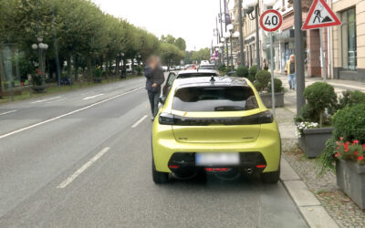 Buskameras gegen Falschparker in Wiesbaden