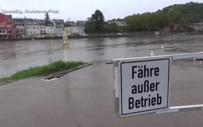 Schäden durch Sturm und Regen