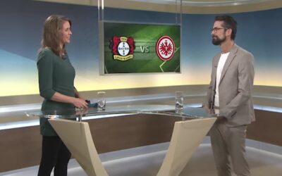 Studiogespräch über aktuellen Spieltag der Fußballbundesliga