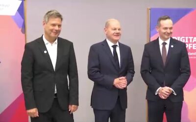 Digitalgipfel der Bundesregierung in Frankfurt