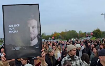 Demonstation gegen Freispruch von US-amerikanischen Soldaten
