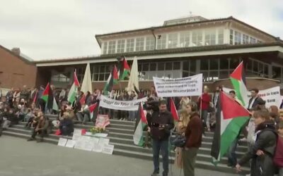 Demos für und gegen Israel in Kassel