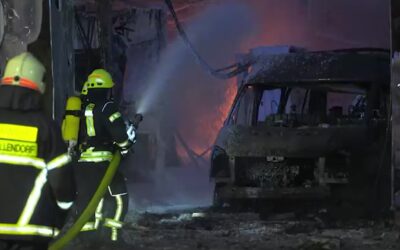 Millionenschaden durch Brand bei Feuerwehr