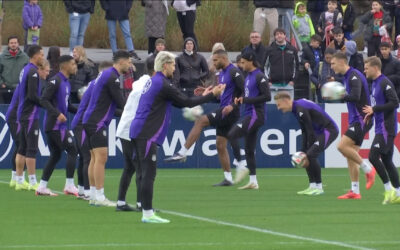 DFB-Auswahl trainiert in Frankfurt