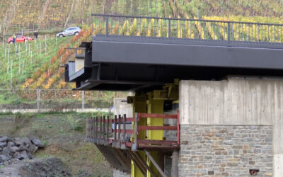 Erste neue Ahrtalbahn-Brücke