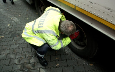 Kontrolle des Güterverkehrs