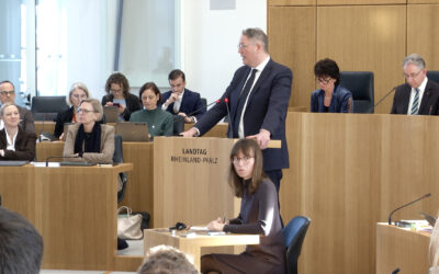 Haushaltsdebatte im Mainzer Landtag