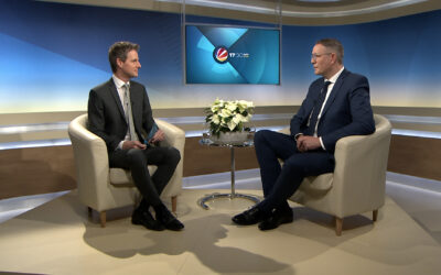 Zu Gast im Studio: der rheinland-pfälzische Ministerpräsident Alexander Schweitzer