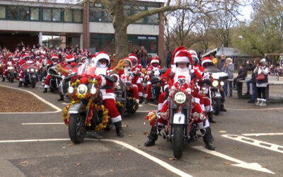 Nikolaus auf der Harley – Bescherung mit den Riding Santas