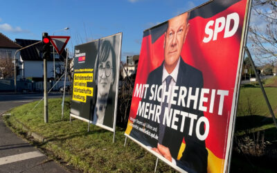 Start der Wahlplakatierung