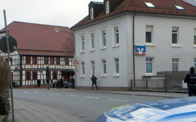 Geiselnahme in Rimbacher Volksbank