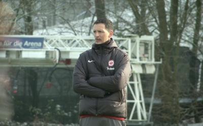 Eintracht Frankfurt vor dem Europa League-Spiel gegen Ferencvaros Budapest