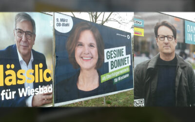 Wiesbadener wählen neuen Oberbürgermeister
