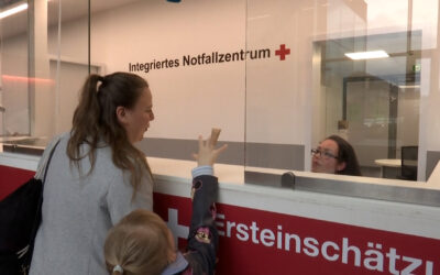 Neuer Notfalltresen im Offenbacher Klinikum