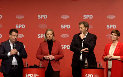 SPD diskutiert über Koalitionsvertrag