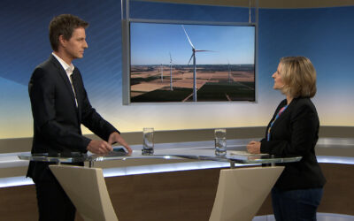 Zu Gast im Studio: die rheinland-pfälzische Umweltministerin Katrin Eder