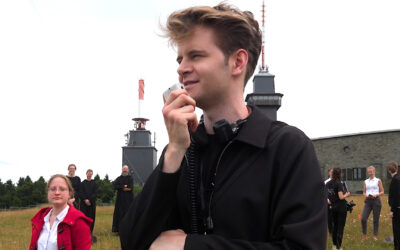 Foto-Inszenierung am Feldberg