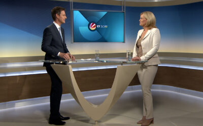 Zu Gast im Studio: Bundestagspräsidentin Julia Klöckner (CDU)