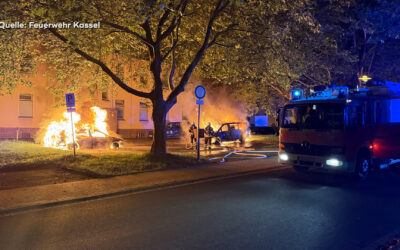Bundeswehr-Fahrzeuge in Kassel angezündet