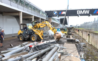 Nürburgring-Achterbahn wird abgebaut