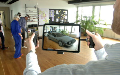 Digitalministerin besucht Entwickler von Augmented Reality