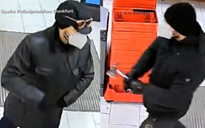 Fahndung nach Supermarkt-Räubern