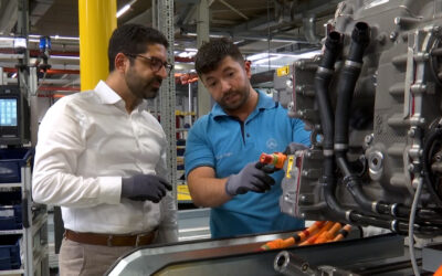 Mansoori besucht Mercedes-Werk in Kassel