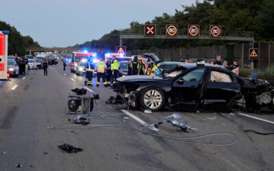 Drei Tote bei Unfall auf der A 3