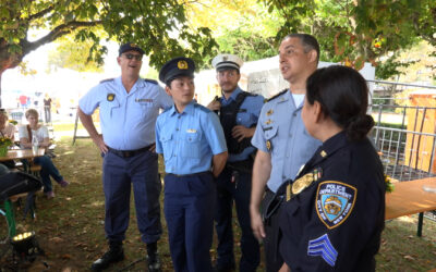 Internationale Polizei beim Museumsuferfest