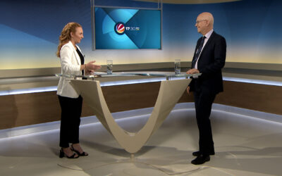 Zu Gast im Studio: der rheinland-pfälzische Datenschutzbeauftragte Dieter Kugelmann