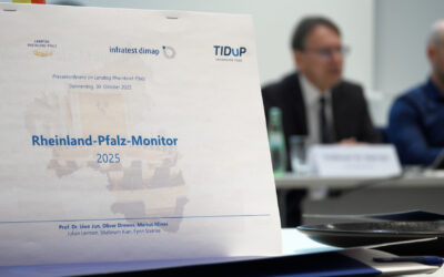 Wie zufrieden sind die Rheinland-Pfälzer mit der Politik?