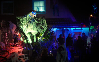 Das Halloween-Haus von Familie Hampel aus Homberg