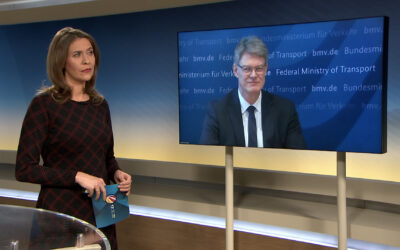 Schaltgespräch mit Bundesverkehrsminister Patrick Schnieder