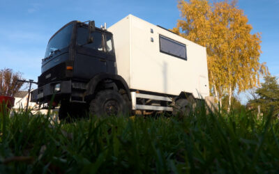 Leben im Lkw trotz schwerer Krankheit