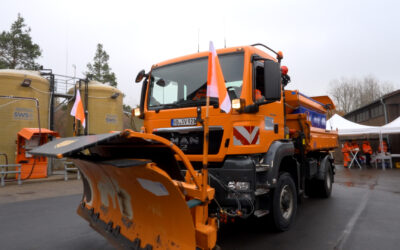 Winterdienst bereit für Eis und Schnee