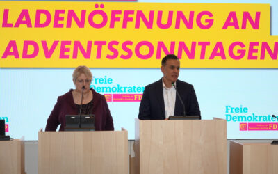 Hessen-FDP fordert Ladenöffnung an Adventssonntagen