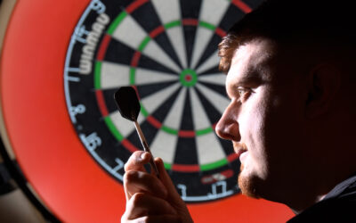 Rheinhesse Niko Springer bei der Darts-WM