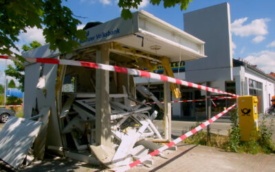 Weniger Geldautomatensprengungen