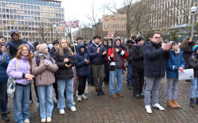 Schülerstreiks gegen Wehrpflicht