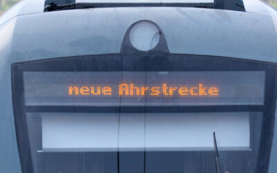 Vier Jahre nach der Flut: Ahrtalbahn fährt wieder