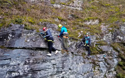 Hoch hinaus – Neuer Klettersteig in der Eifel fertiggestellt