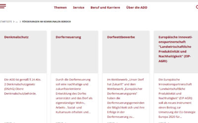 Zu viele Förderprogramme für Kommunen?