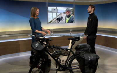 Mit dem Fahrrad nach Singapur – Nisse Kremser zu Gast im Studio