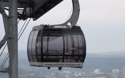 Seilbahn in Koblenz steht still – Reparaturarbeiten notwendig