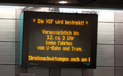 ÖPNV-Streik sorgt für Pendlerstress