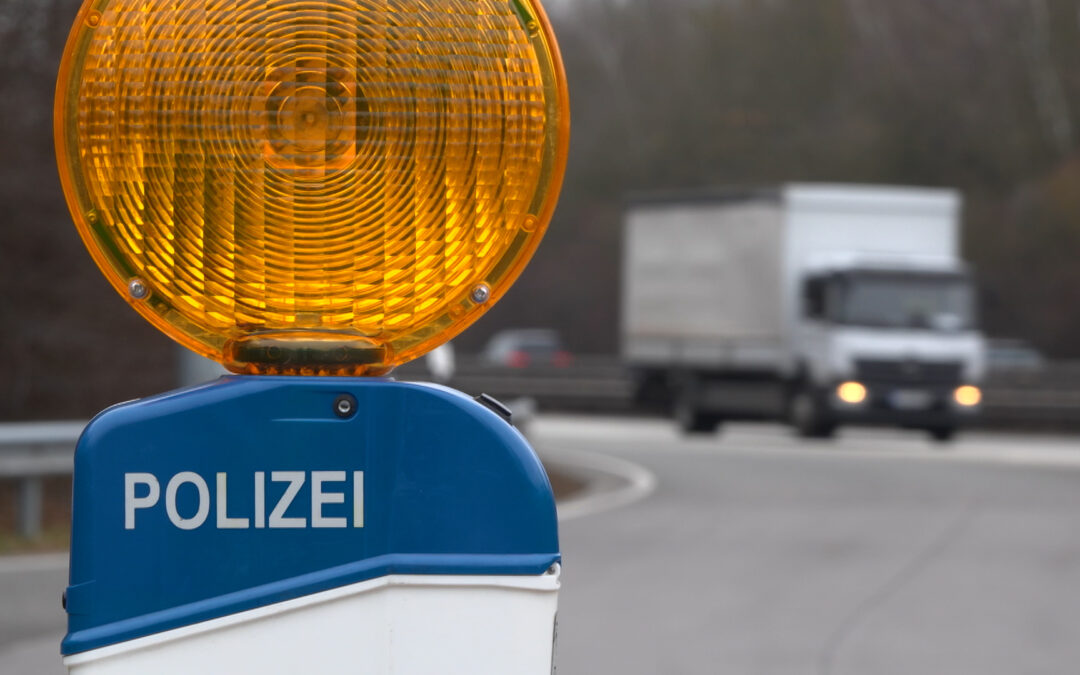 Lkw-Kontrollen auf der A 61